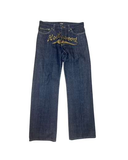 Dolce & Gabbana “Hollywood” Dark Wash Denim Jeans