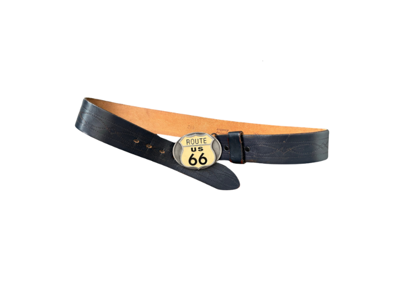 Vintage Unbranded Route 66 Belt