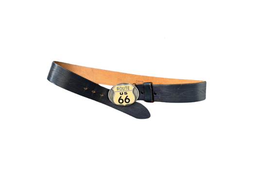 Vintage Unbranded Route 66 Belt