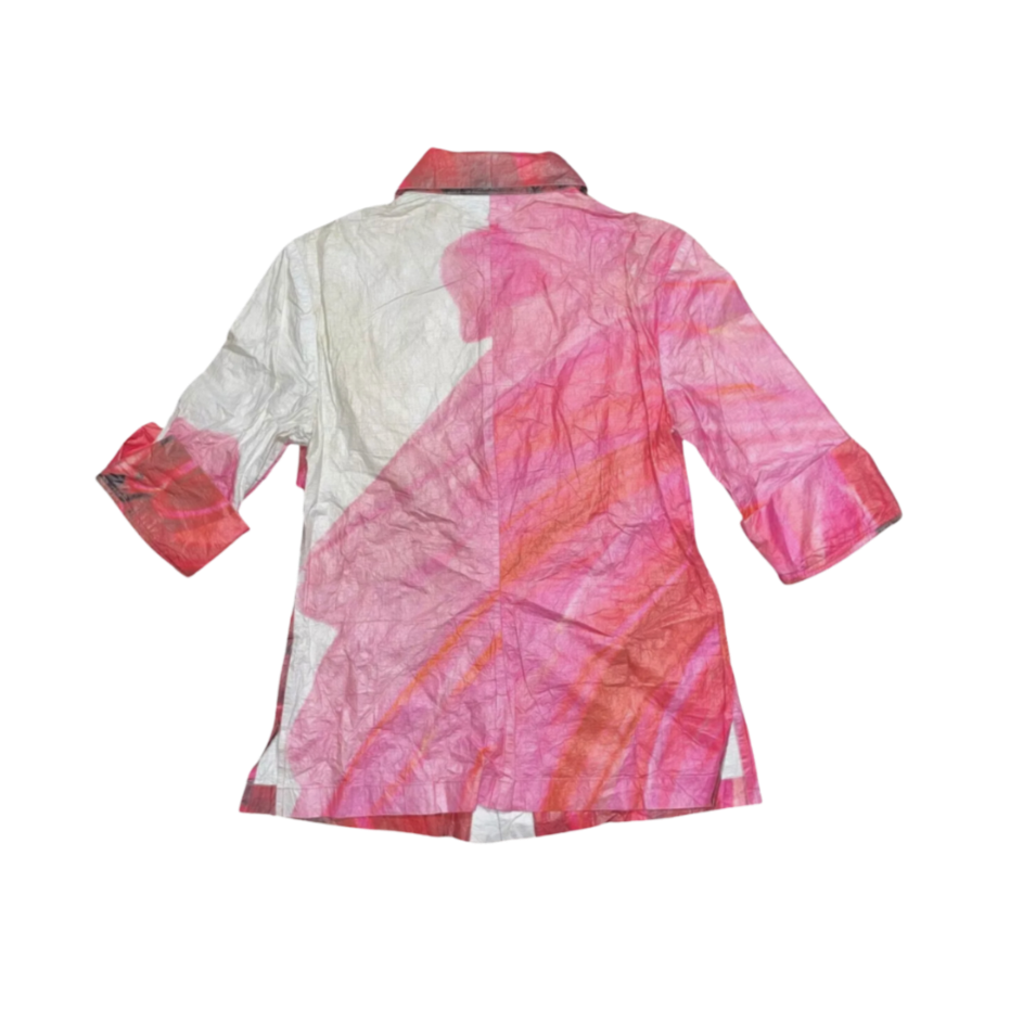 Vivienne Tam Floral Quarter Sleeve Top