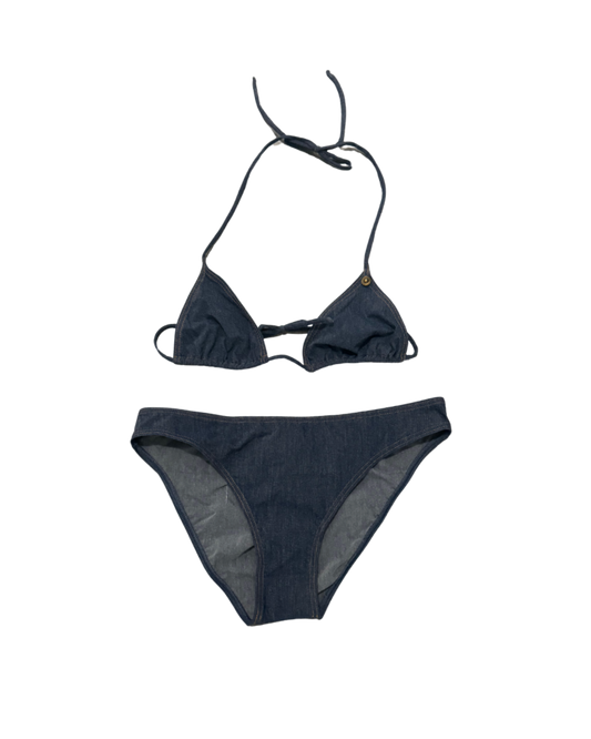 Dolce & Gabbana Denim Printed Bikini