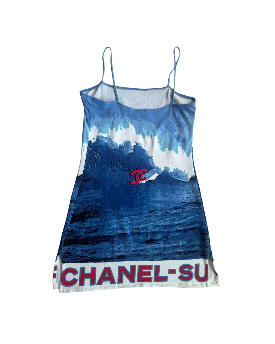 Chanel Surf Logo Mini Dress