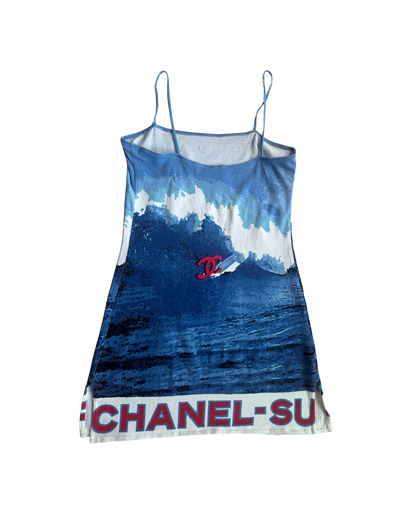 Chanel Surf Logo Mini Dress