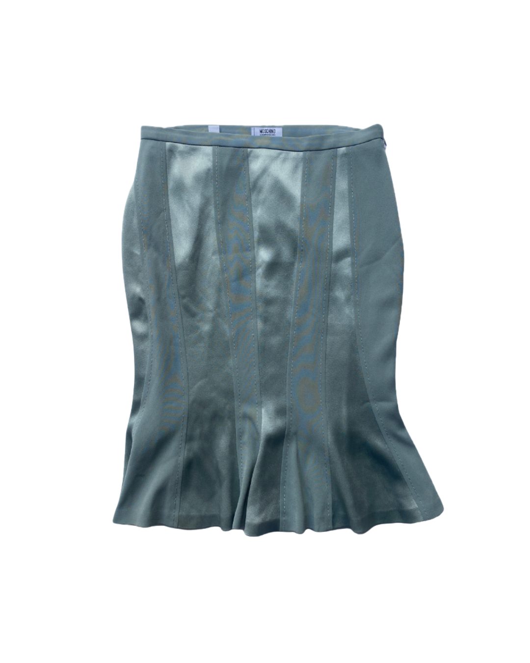 Moschino Jeans Silk Trumpet Skirt