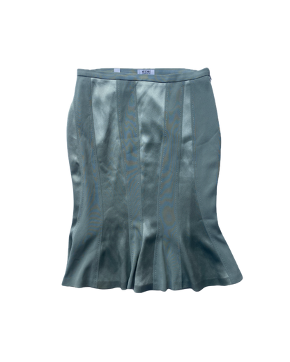 Moschino Jeans Silk Trumpet Skirt