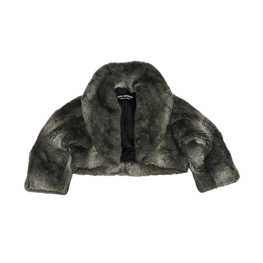 Junya Watanabe Cropped Faux Fur Jacket