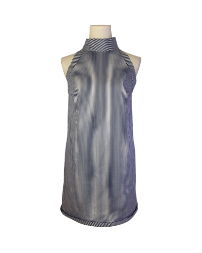 Dsquared² Striped Halter Mini Dress