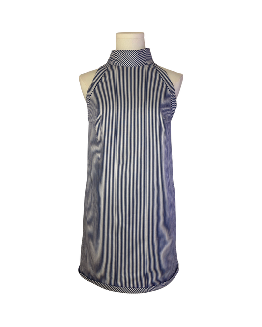 Dsquared² Striped Halter Mini Dress