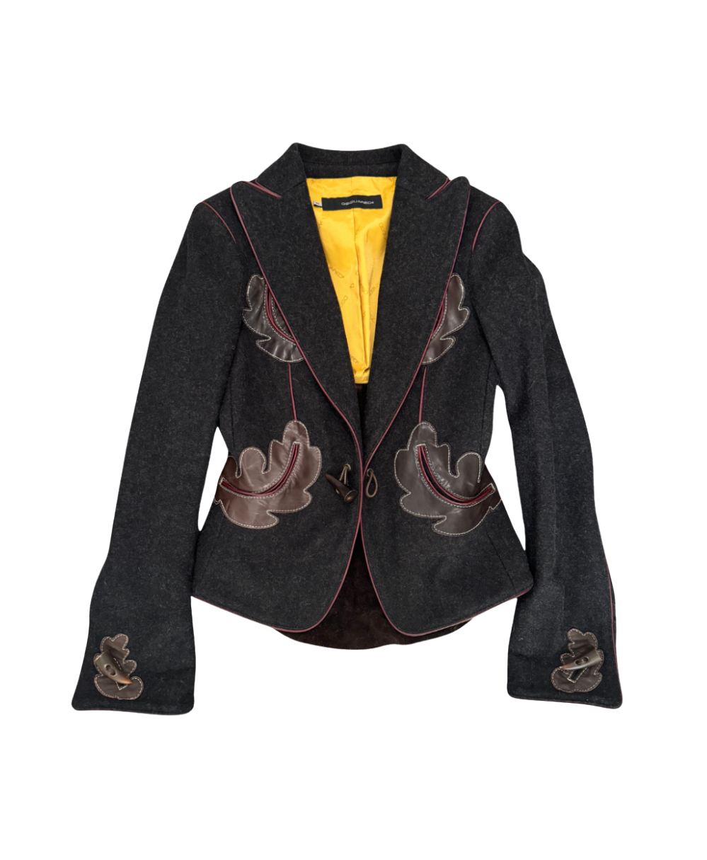 Dsquared² Grey Corduroy Jacket