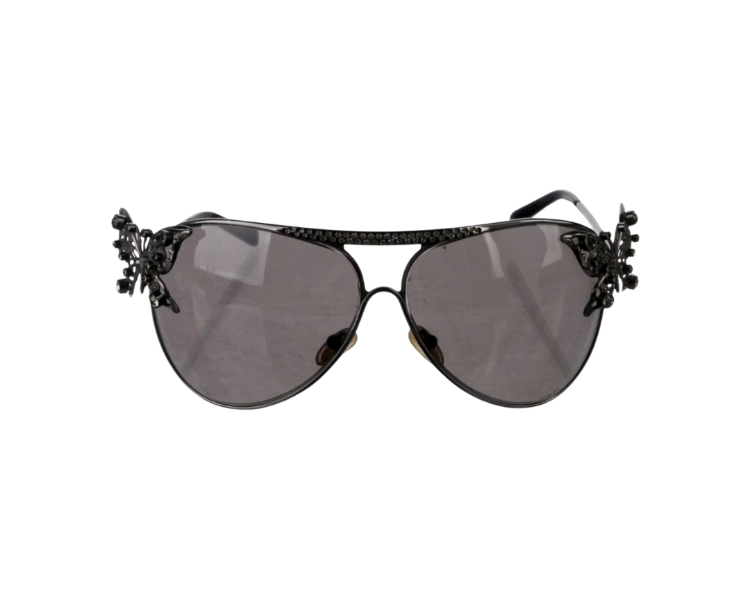Valentino Butterfly Aviator Sunglasses
