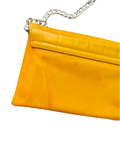 Chanel Patent Leather Keyboard Logo Bag