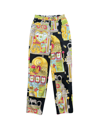 Moschino Jeans Milan Printed Capri Pants