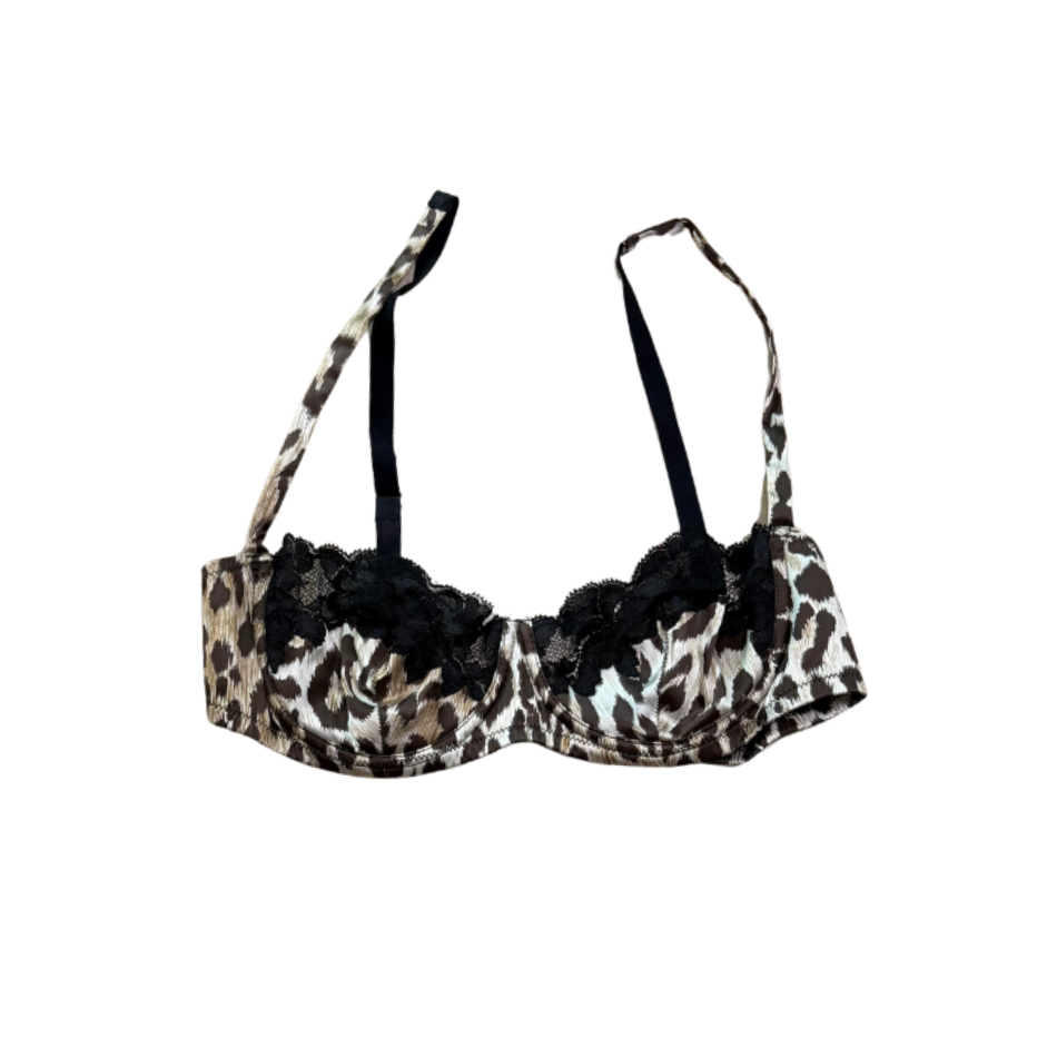 Dolce & Gabbana Leopard Lace Bra