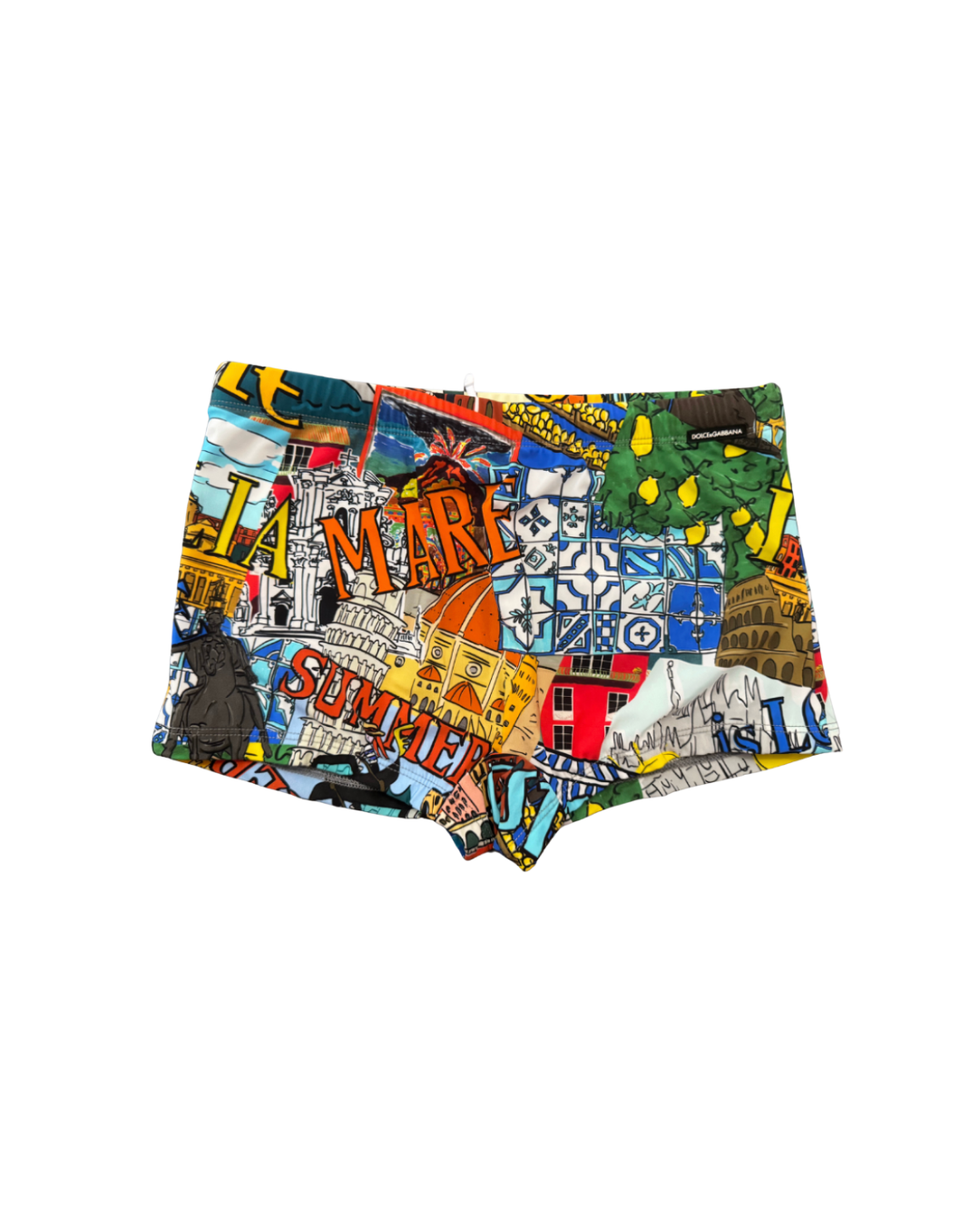 Dolce & Gabbana “Italia” Swim Shorts