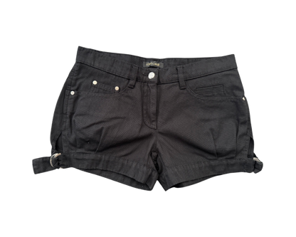 Roberto Cavalli Black Mini Shorts