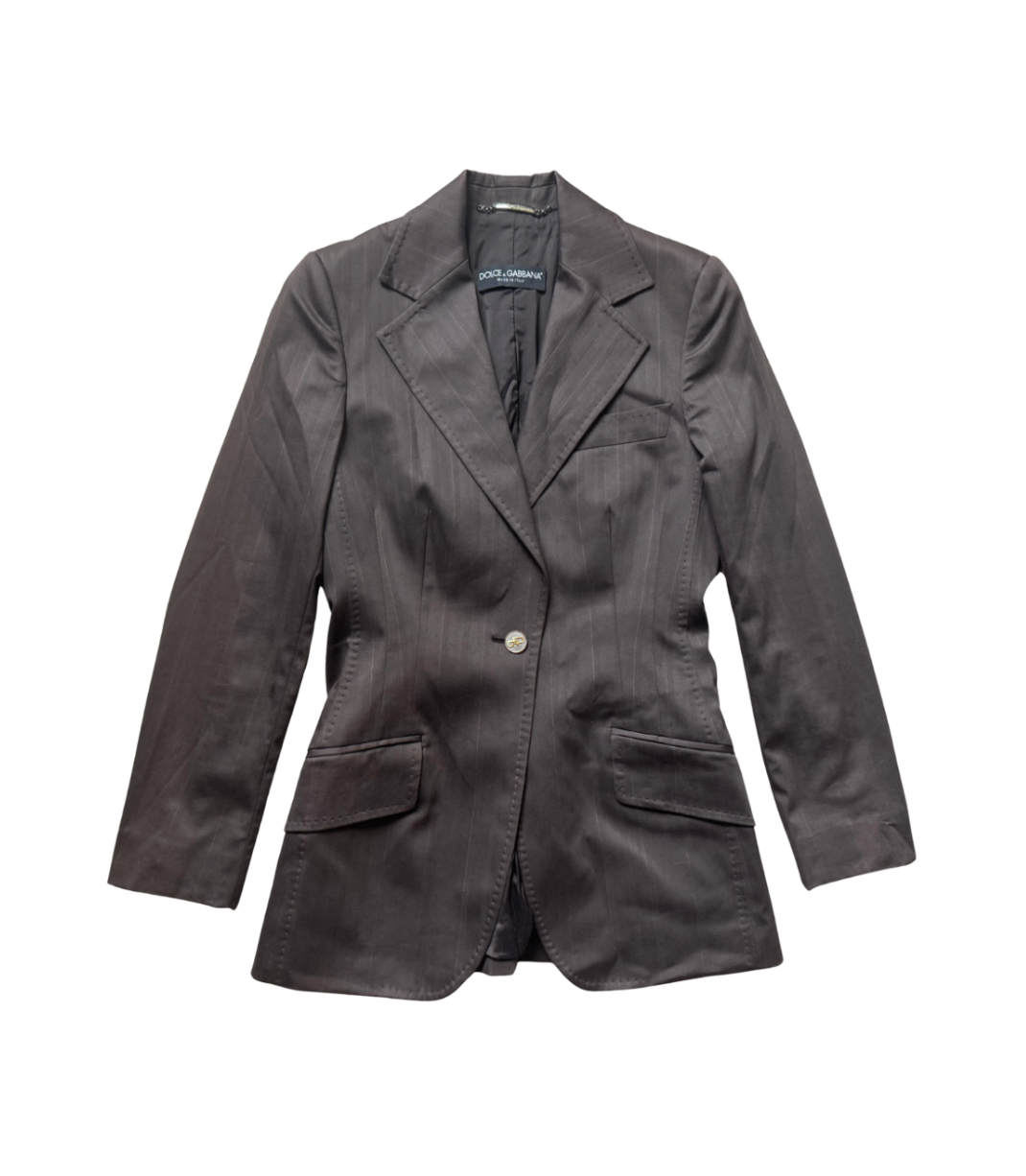 Dolce & Gabbana Brown Blazer