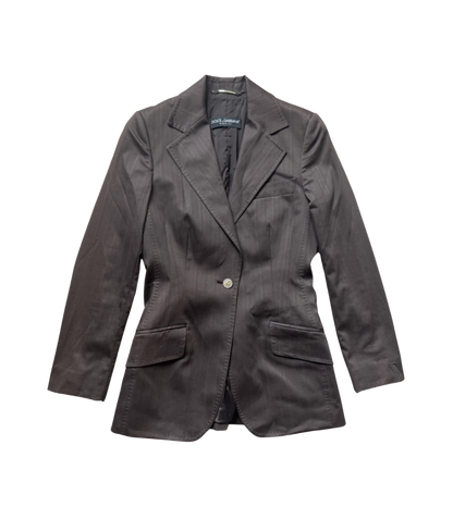 Dolce & Gabbana Brown Blazer