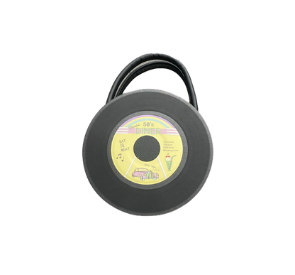 50’s Diner Telephone Record Bag w/ Crossbody Strap