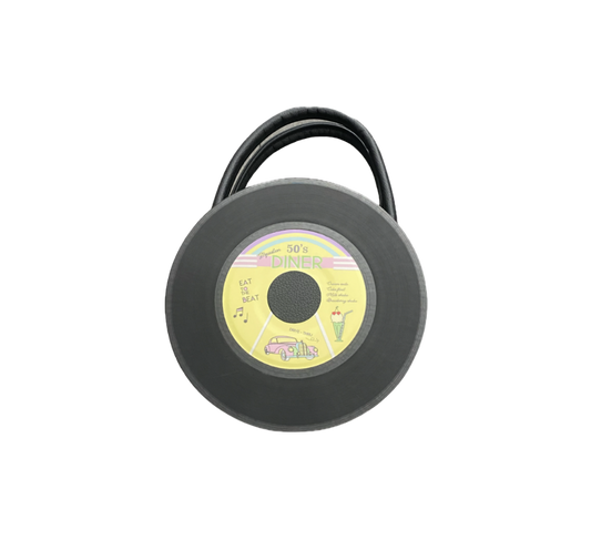 50’s Diner Telephone Record Bag w/ Crossbody Strap