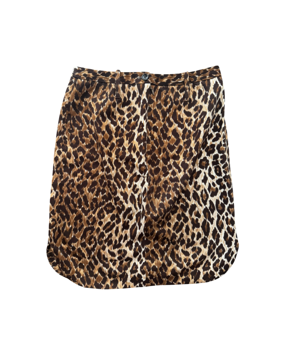 Dolce & Gabbana Leopard Midi Skirt