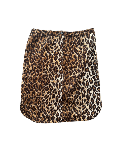 Dolce & Gabbana Leopard Midi Skirt