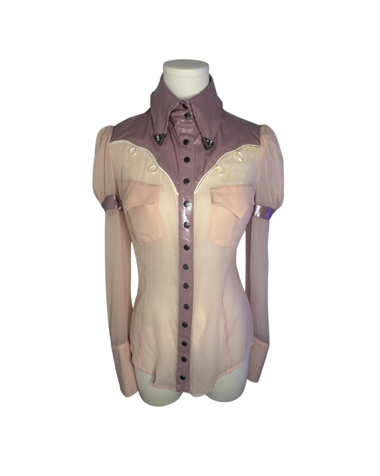 Dolce & Gabbana Pink Western Top