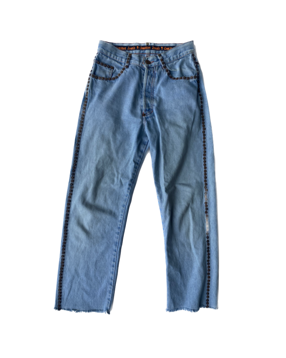 Gaultier Jeans with Rivet Details