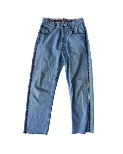 Gaultier Jeans with Rivet Details