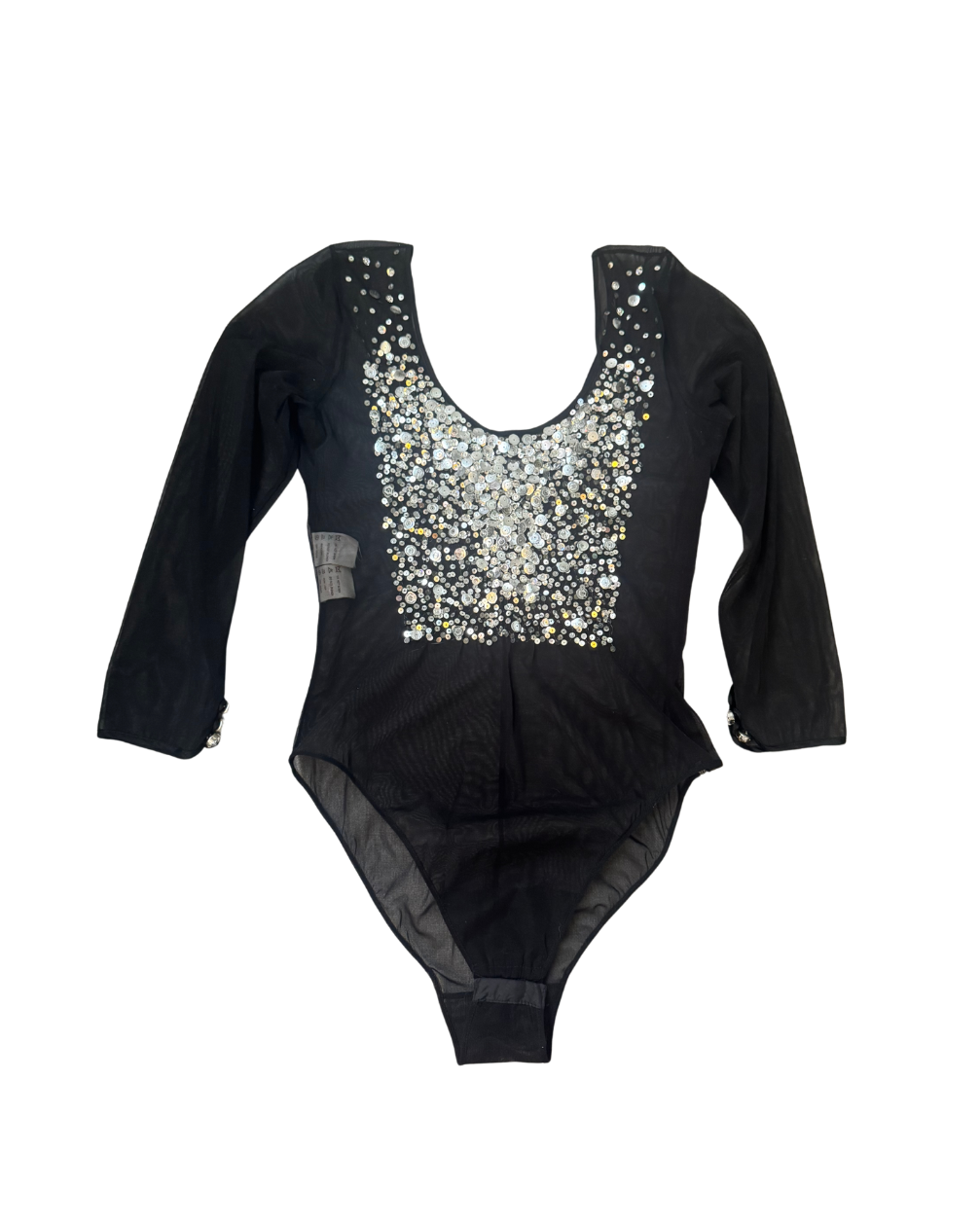Gianfranco Ferré Mesh Rhinestone Bodysuit