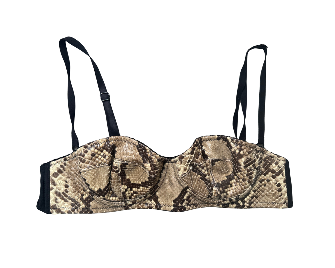 Dolce & Gabbana Python Bra