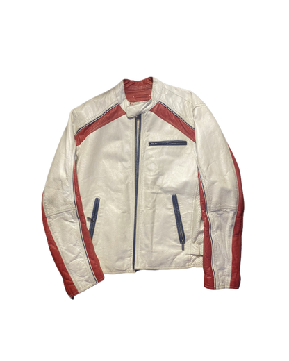 Wilsons Leather Red/White/Blue Jacket