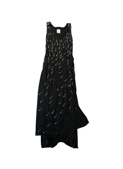 Moschino Cheap & Chic Safety Pin Maxi Dress
