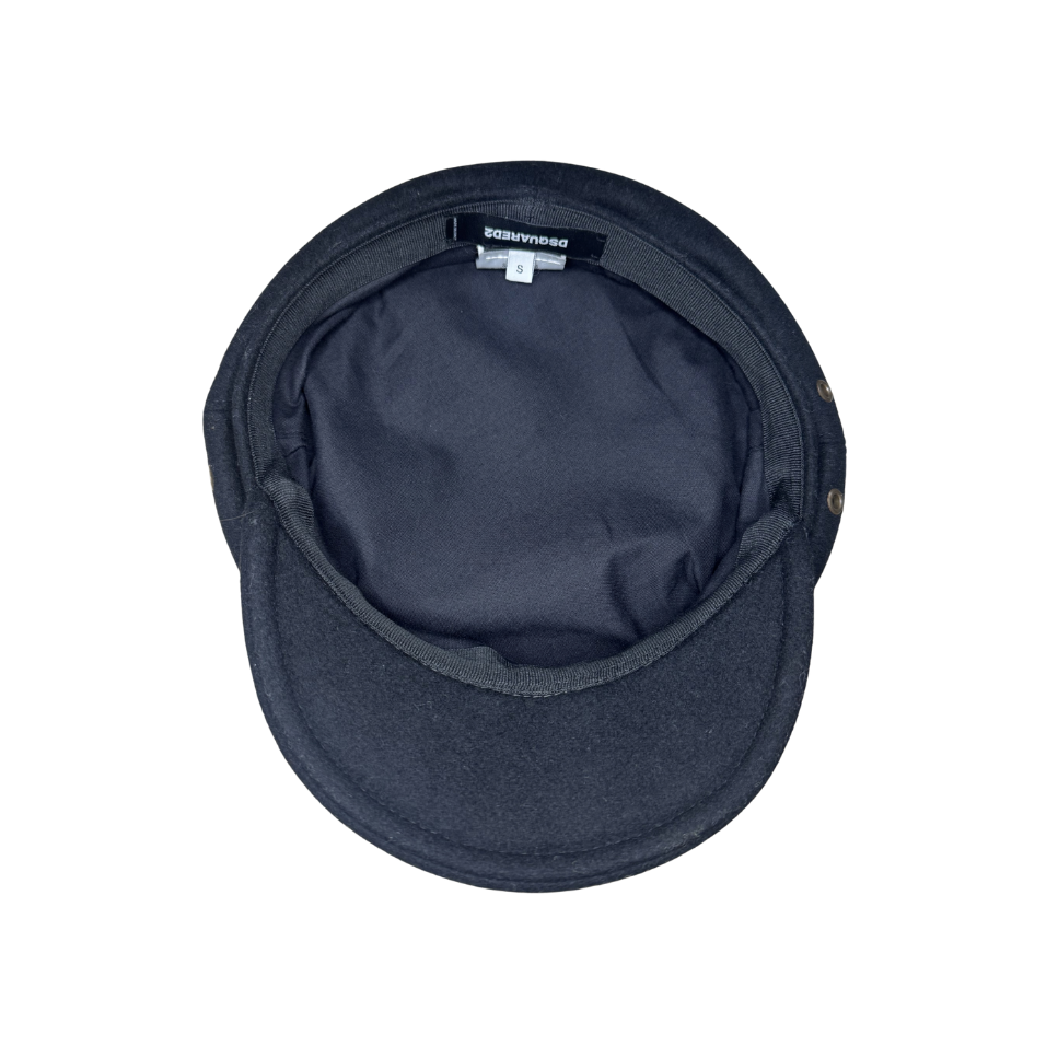 Dsquared² Black Casquette Hat
