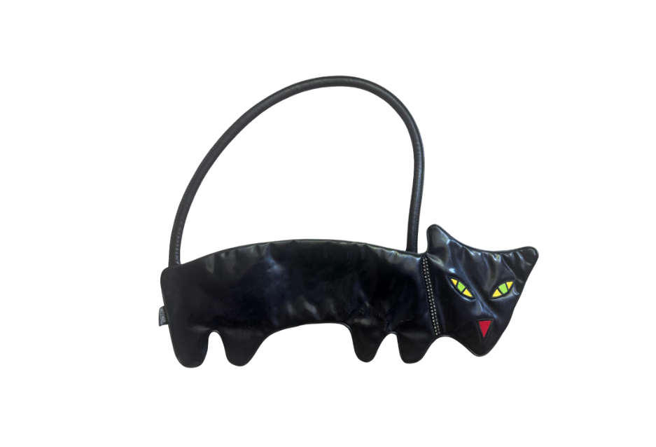 Moschino 90’s PVC Black Cat Bag