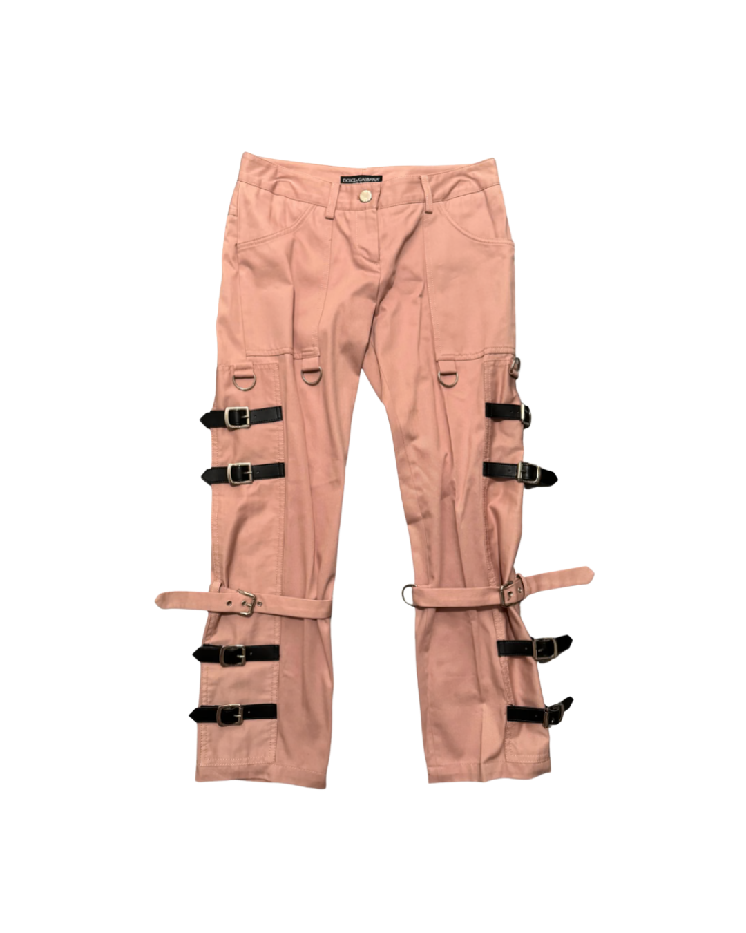 Dolce & Gabbana Bondage Buckle Pants