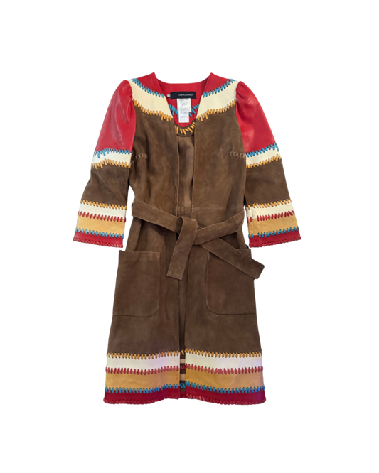 Dsquared² Color Block Patchwork Jacket