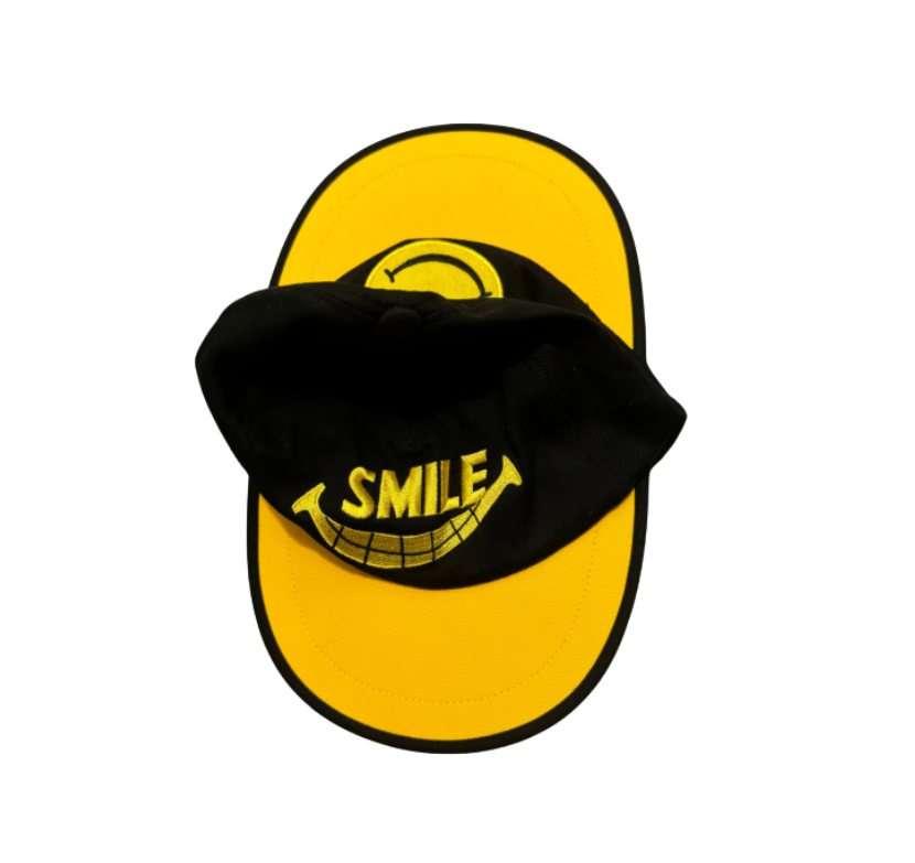 Moschino Cheap & Chic Double Brimmed Black Hat