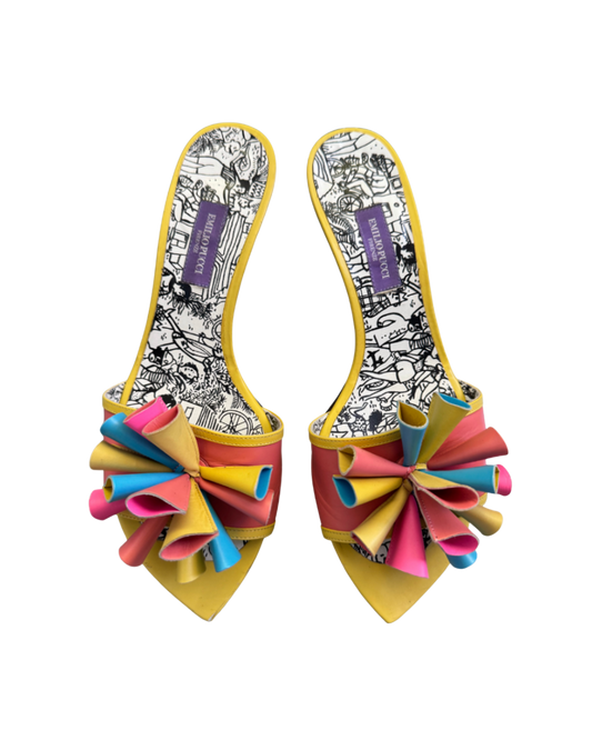 Emilio Pucci 3D Detailed Sandals