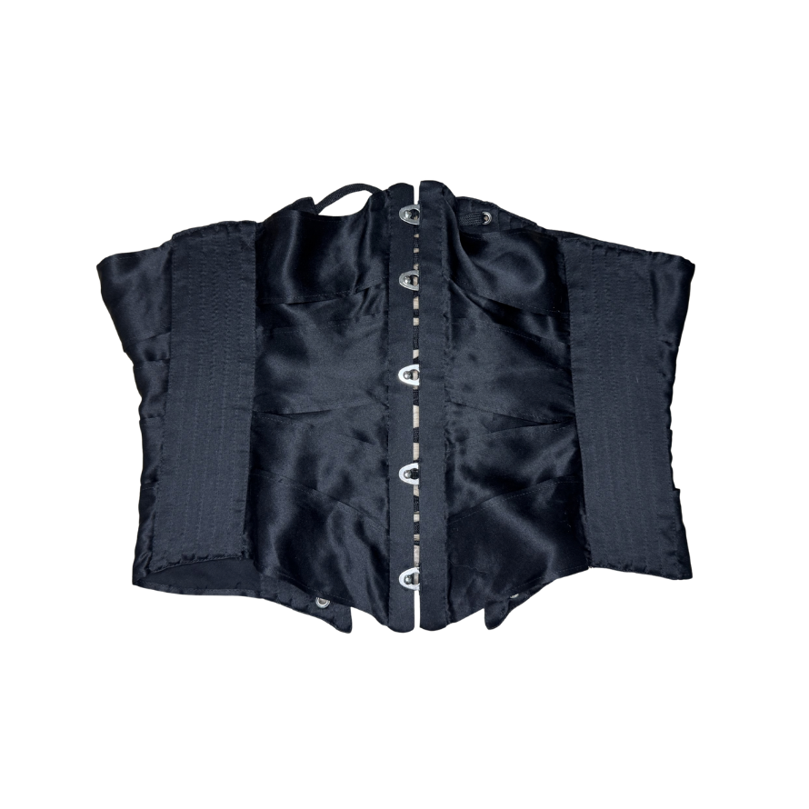 Roberto Cavalli Black Waist Corset