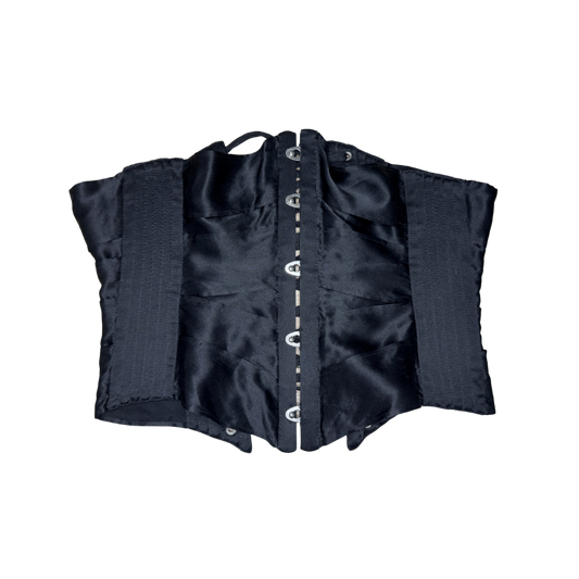 Roberto Cavalli Black Waist Corset