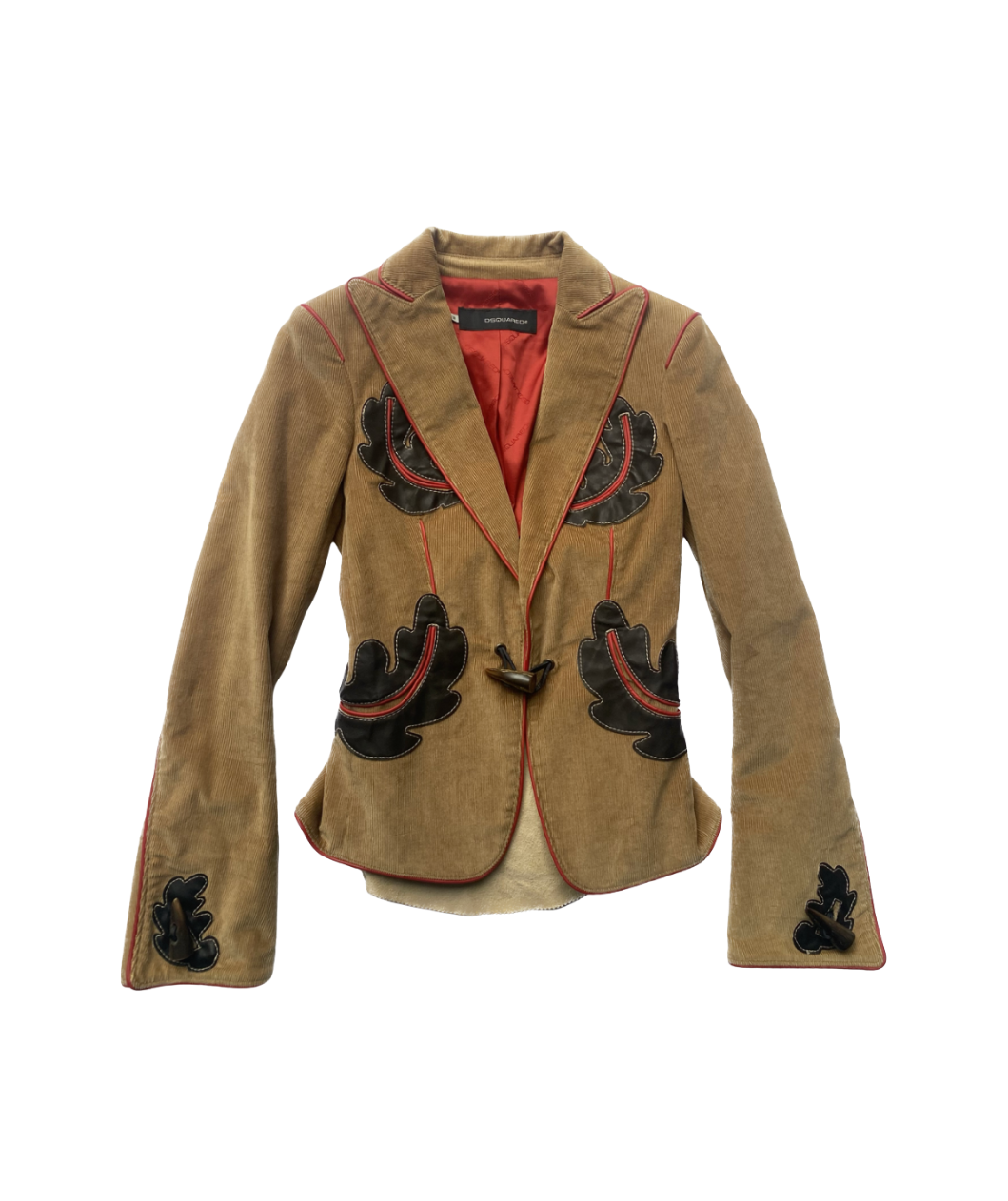 Dsquared² Camel Corduroy Jacket