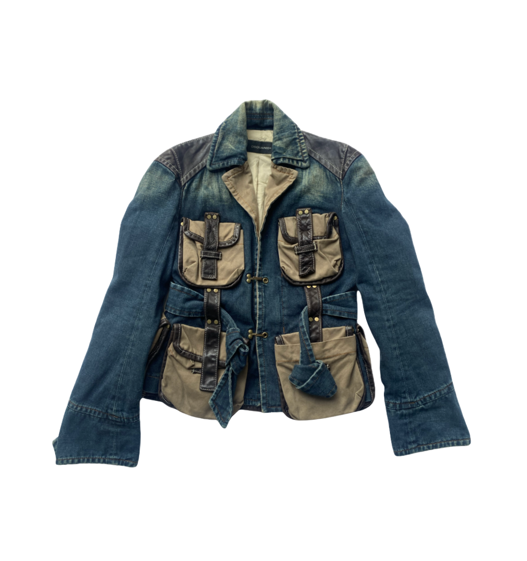Dsquared² Denim Multi Pocket Jacket