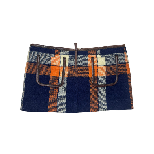 Dsquared² Plaid Mini Skirt