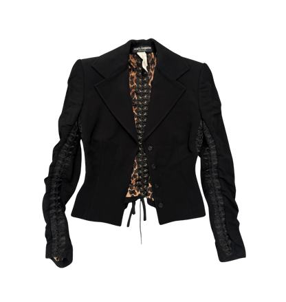 Dolce & Gabbana Lace-Up Blazer