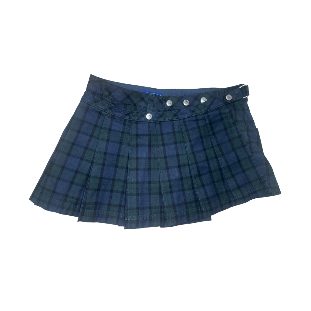 Burberry Convertible Plaid Skort/Shorts