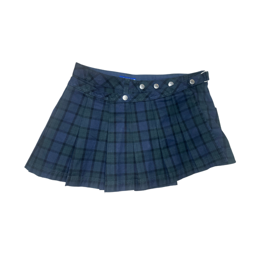 Burberry Convertible Plaid Skort/Shorts