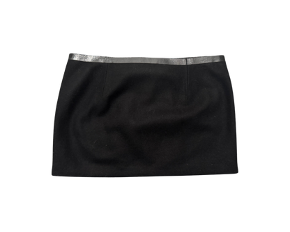 Dsquared² Leather Lined Mini Skirt