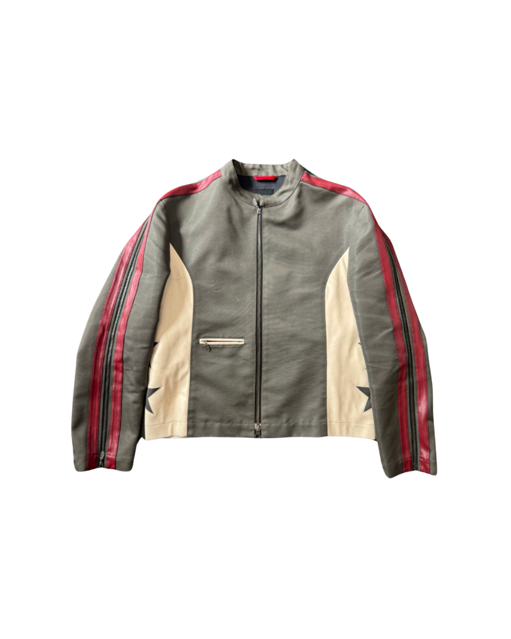 Guess Zip Up Sleeve Jacket