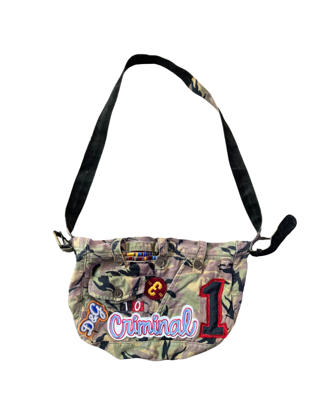 Dolce & Gabbana Camo Patches Bag