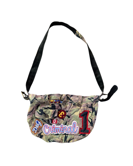 Dolce & Gabbana Camo Patches Bag